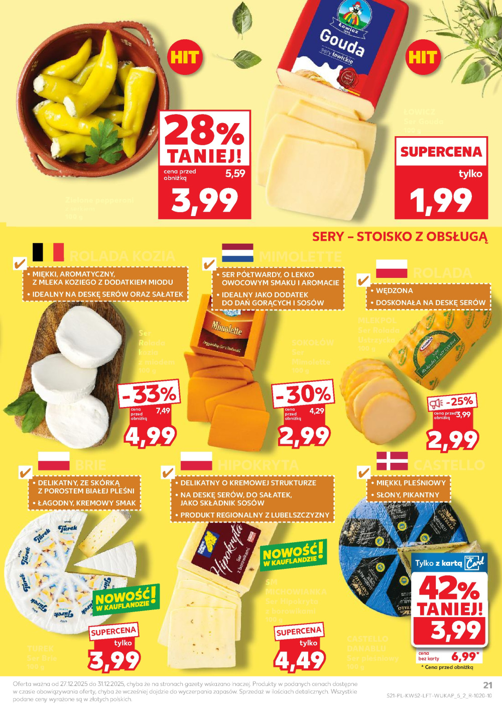 Leták Kaufland gazetka Cieszyn, Polsko - strana 21