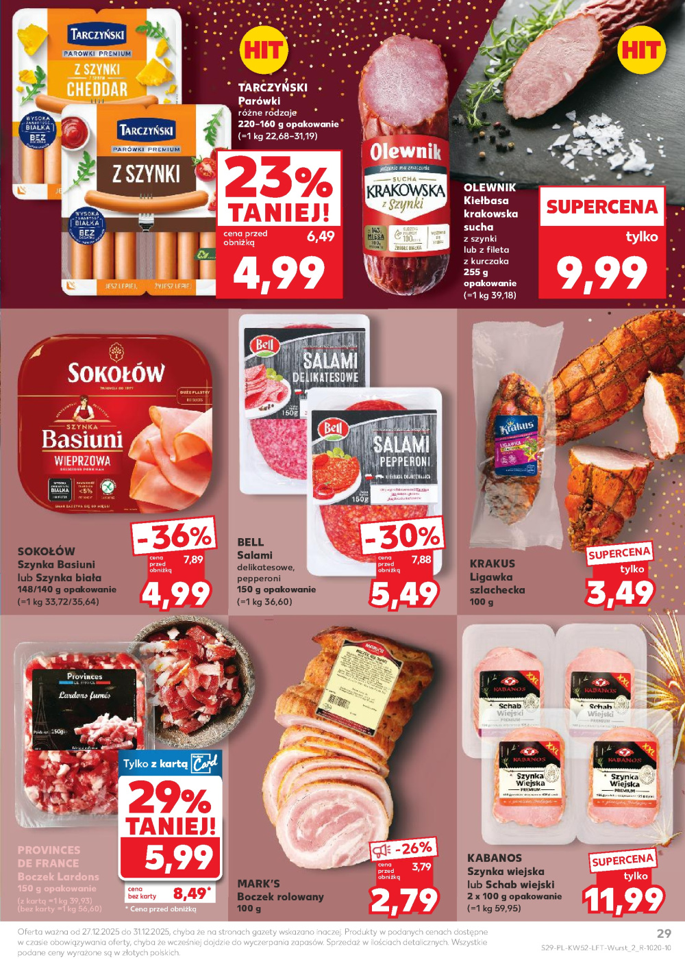 Leták Kaufland gazetka Cieszyn, Polsko - strana 29