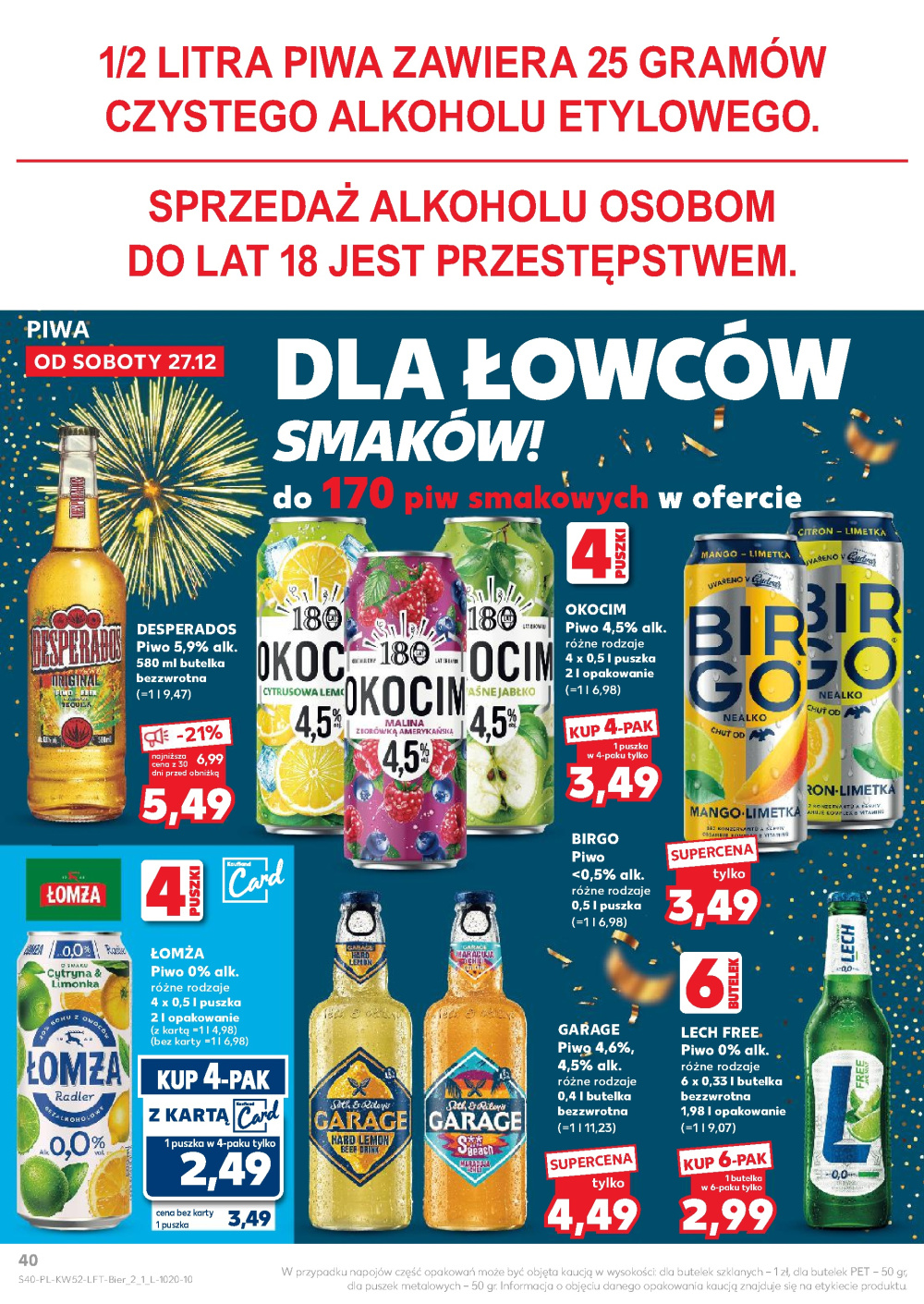 Leták Kaufland gazetka Cieszyn, Polsko - strana 40