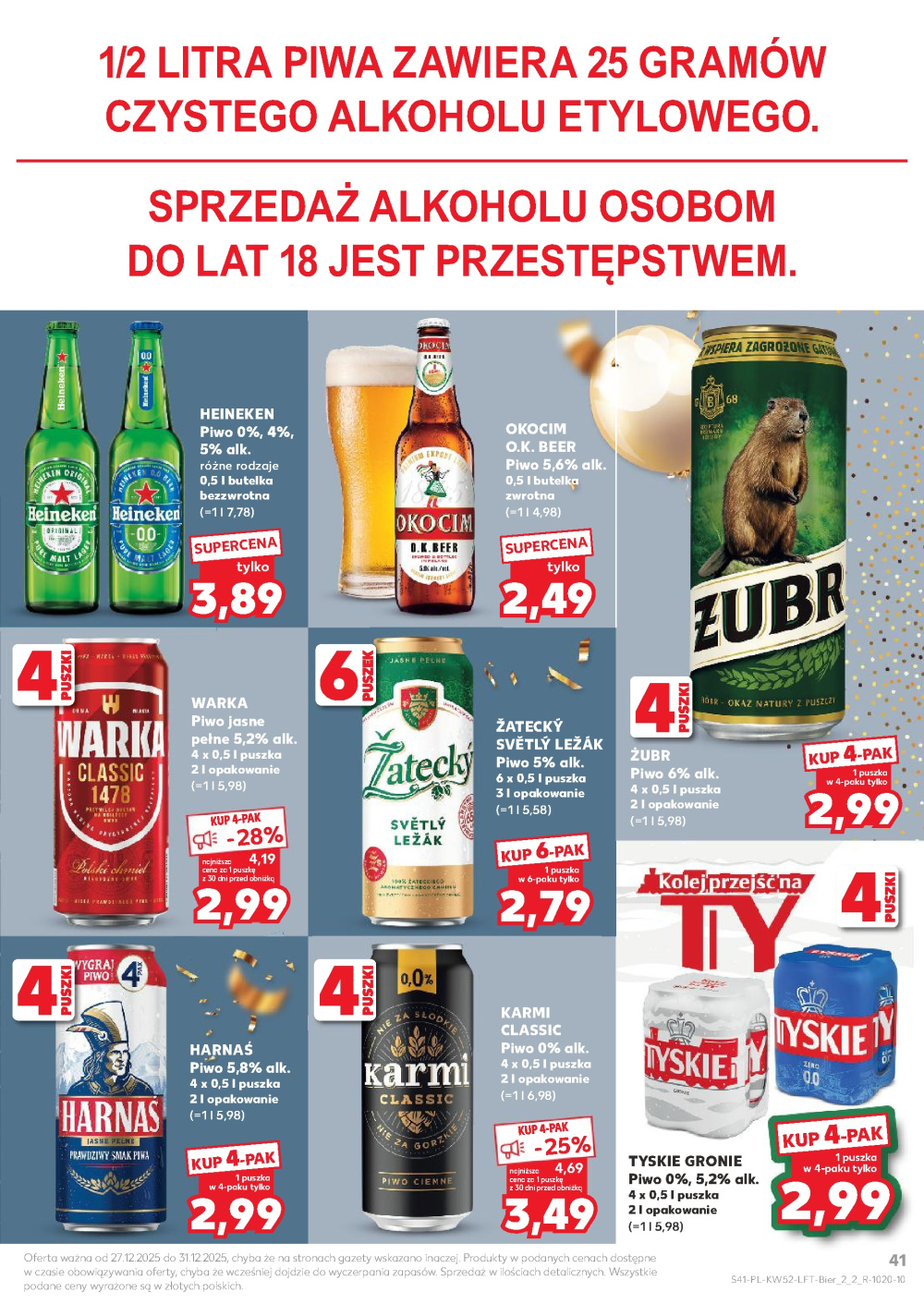 Leták Kaufland gazetka Cieszyn, Polsko - strana 41