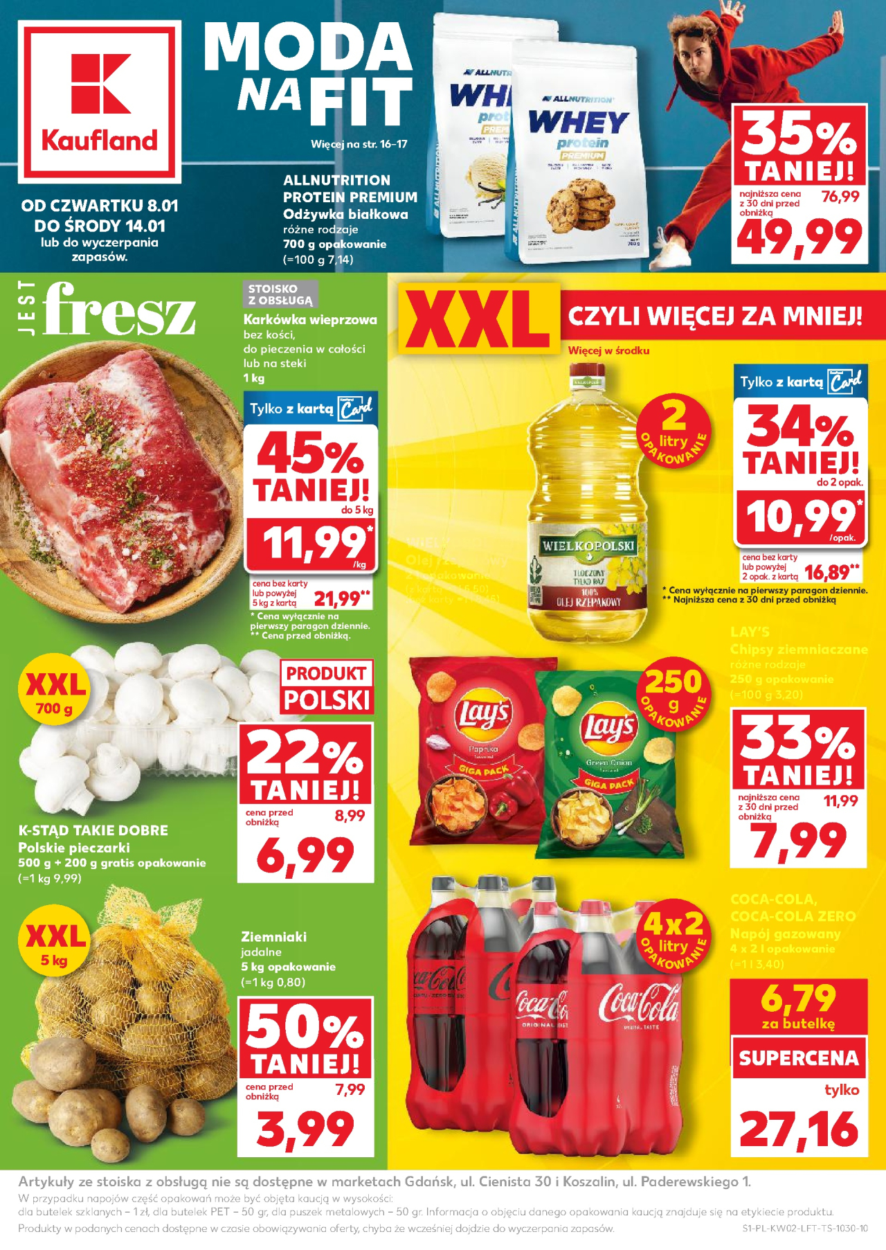 Kaufland gazetka Kluczbork od 8. 01. 2026