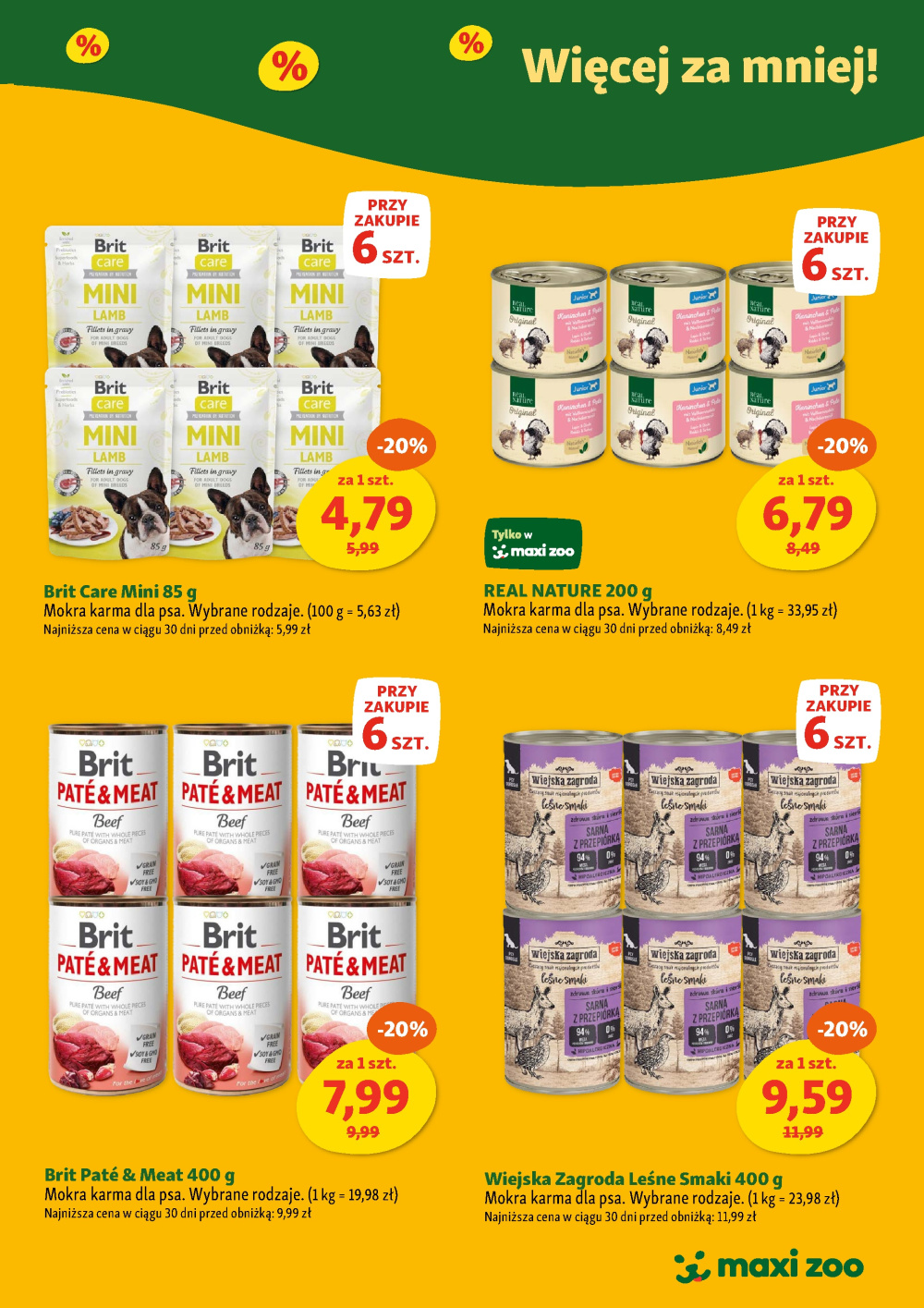 Leták Maxi Zoo gazetka, Polsko - strana 3