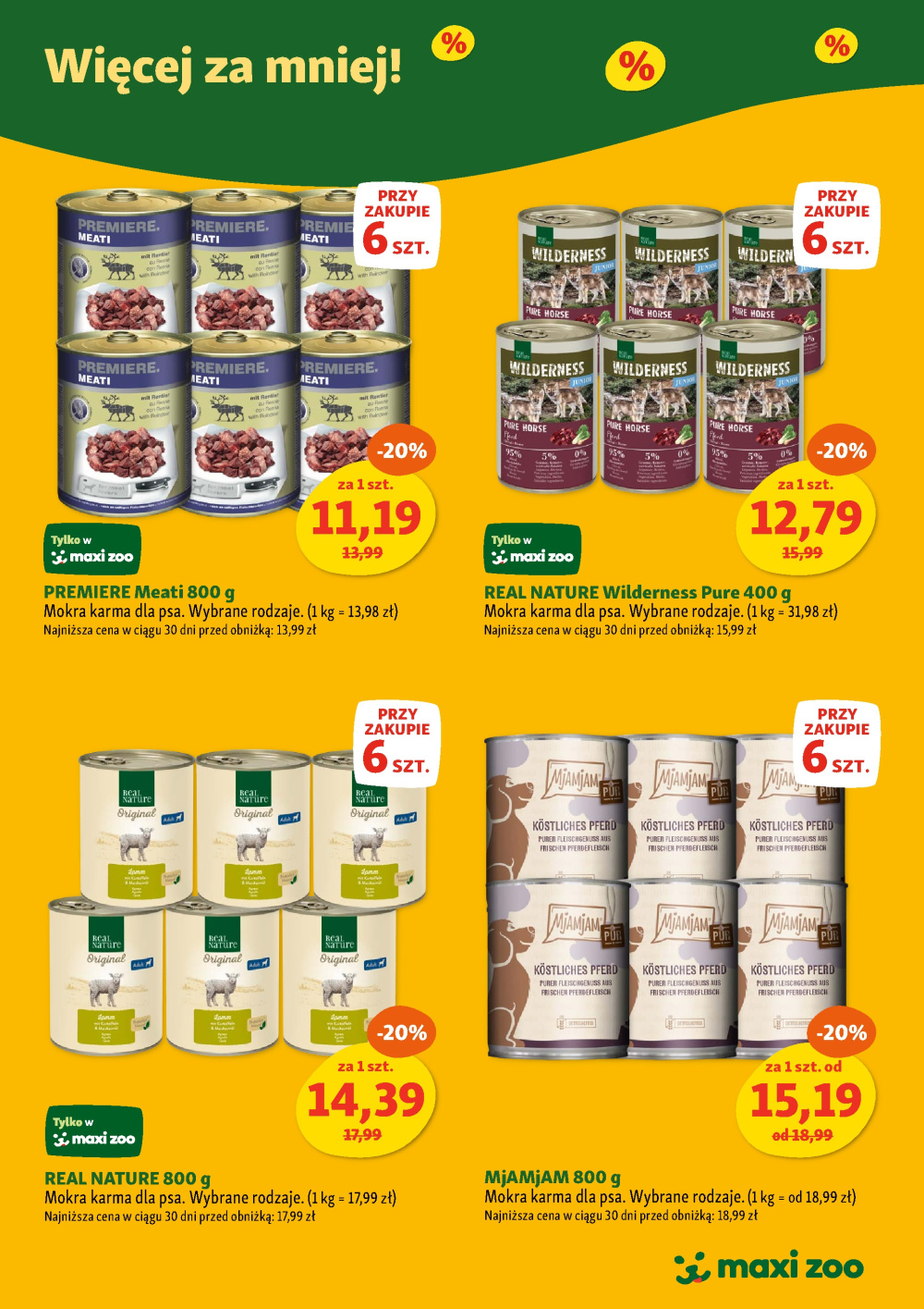 Leták Maxi Zoo gazetka, Polsko - strana 4