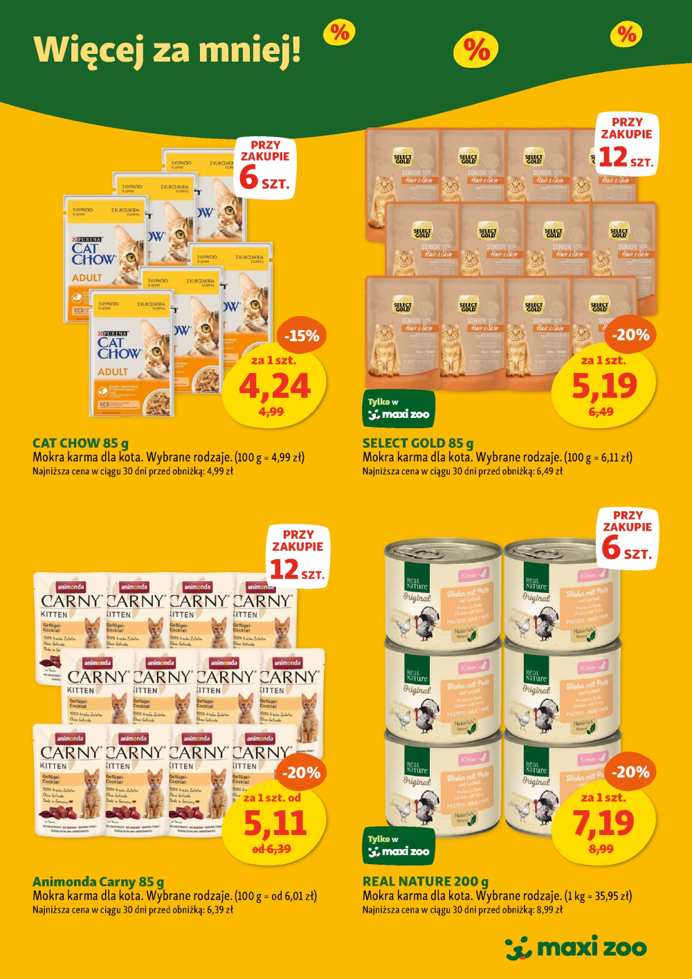 Leták Maxi Zoo gazetka, Polsko - strana 8