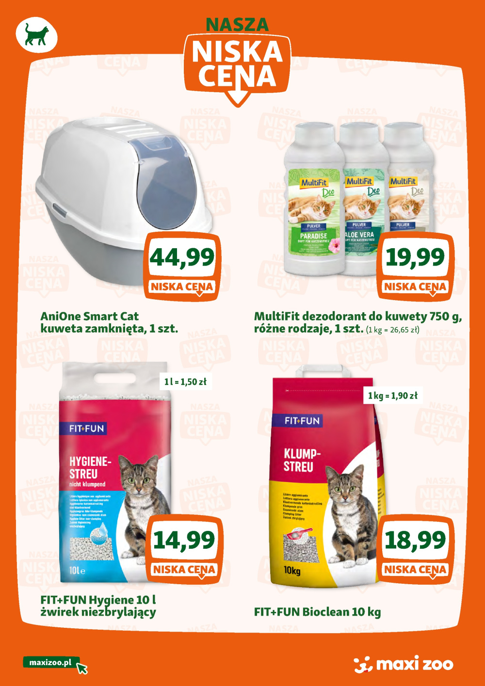 Leták Maxi Zoo gazetka, Polsko - strana 21