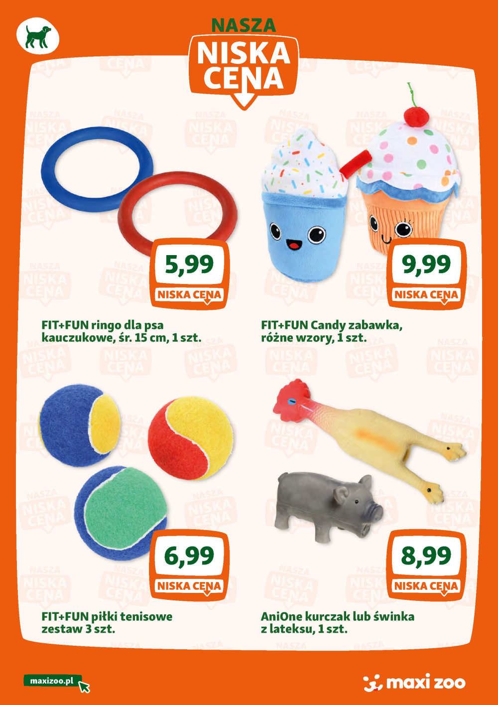 Leták Maxi Zoo gazetka, Polsko - strana 4