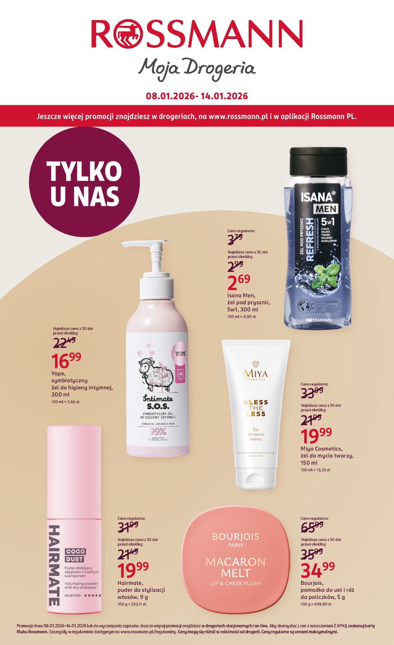 Rossmann gazetka od 8. 01. 2026