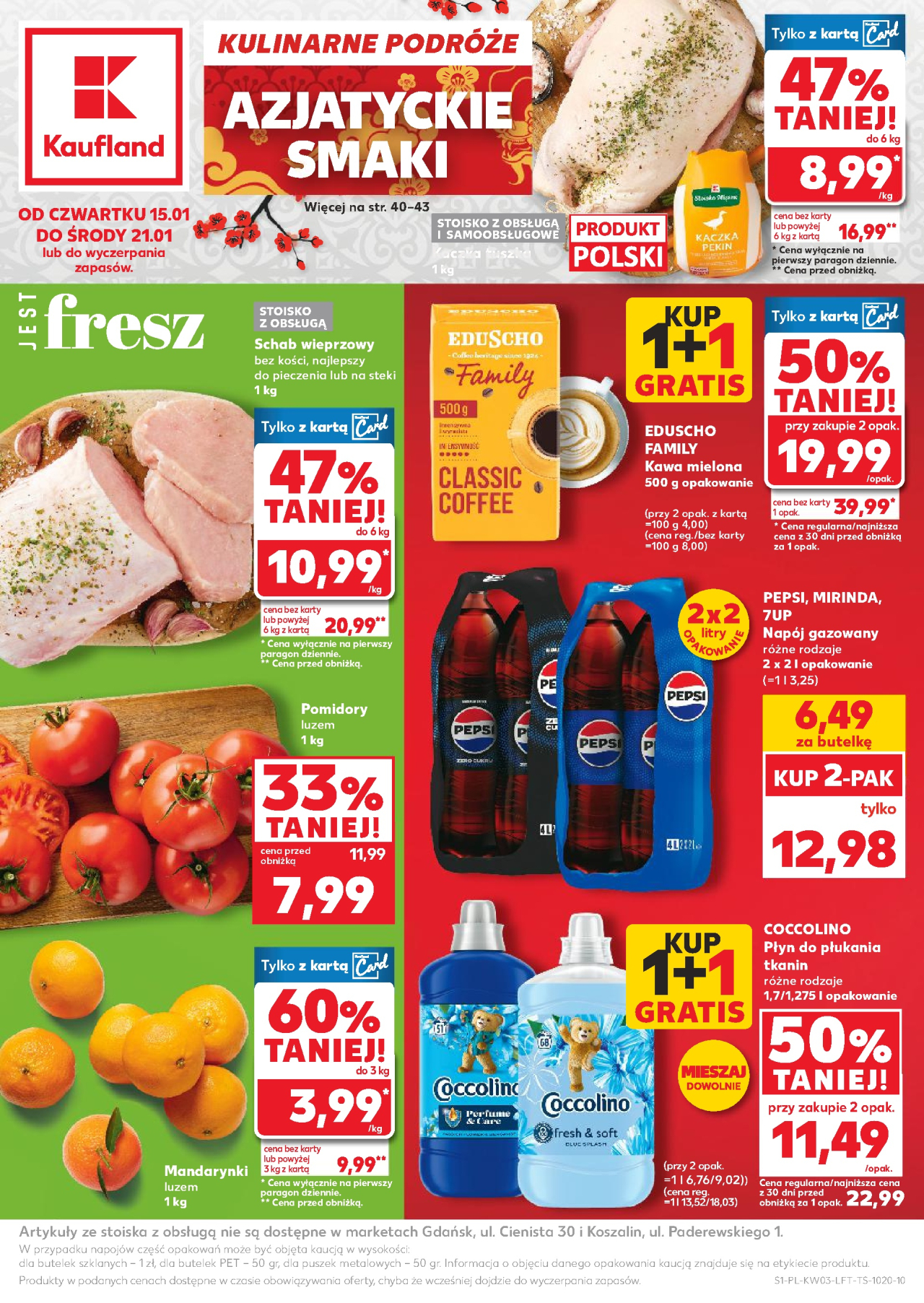 Kaufland gazetka Chojnice od 15. 01. 2026