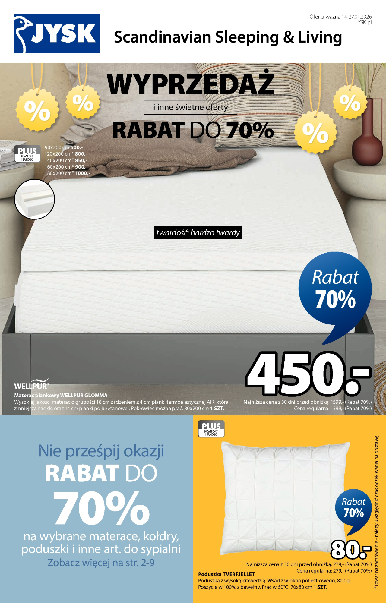 Jysk gazetka od 14. 01. 2026