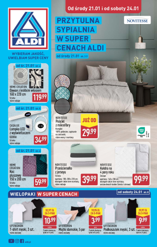Aldi offerta - Artykuły przemysłowe i tekstylia