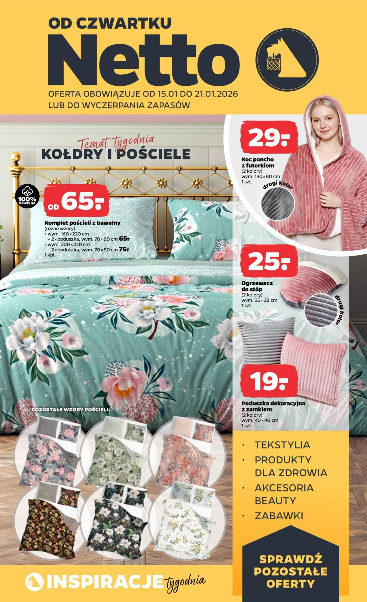 Netto gazetka - Non food od 15. 01. 2026