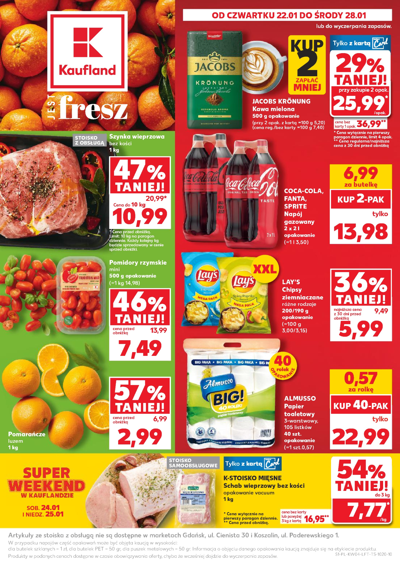 Kaufland gazetka Radom od 22. 01. 2026