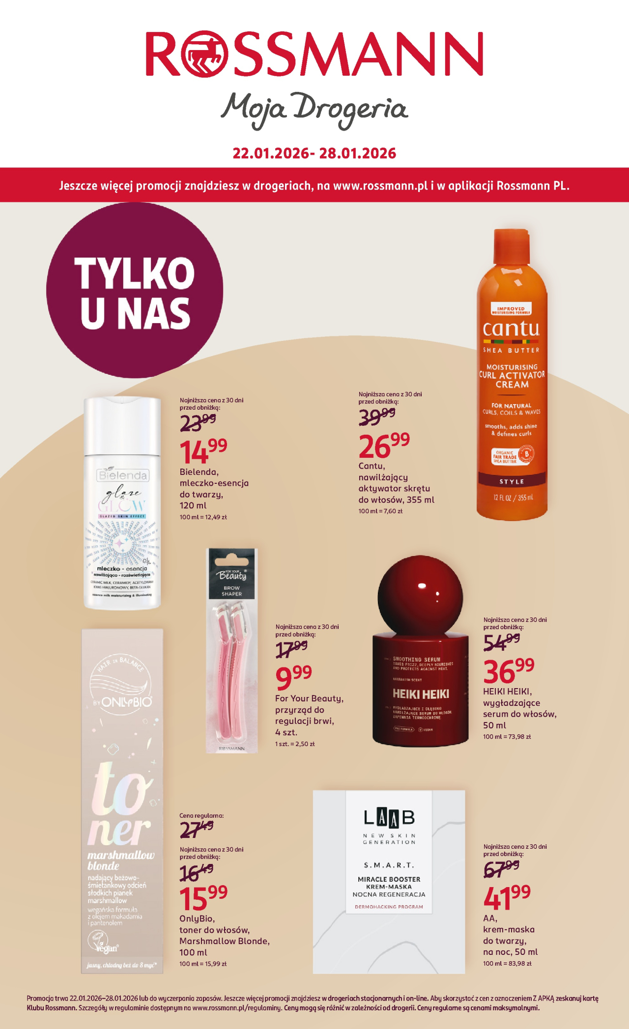Rossmann gazetka od 22. 01. 2026