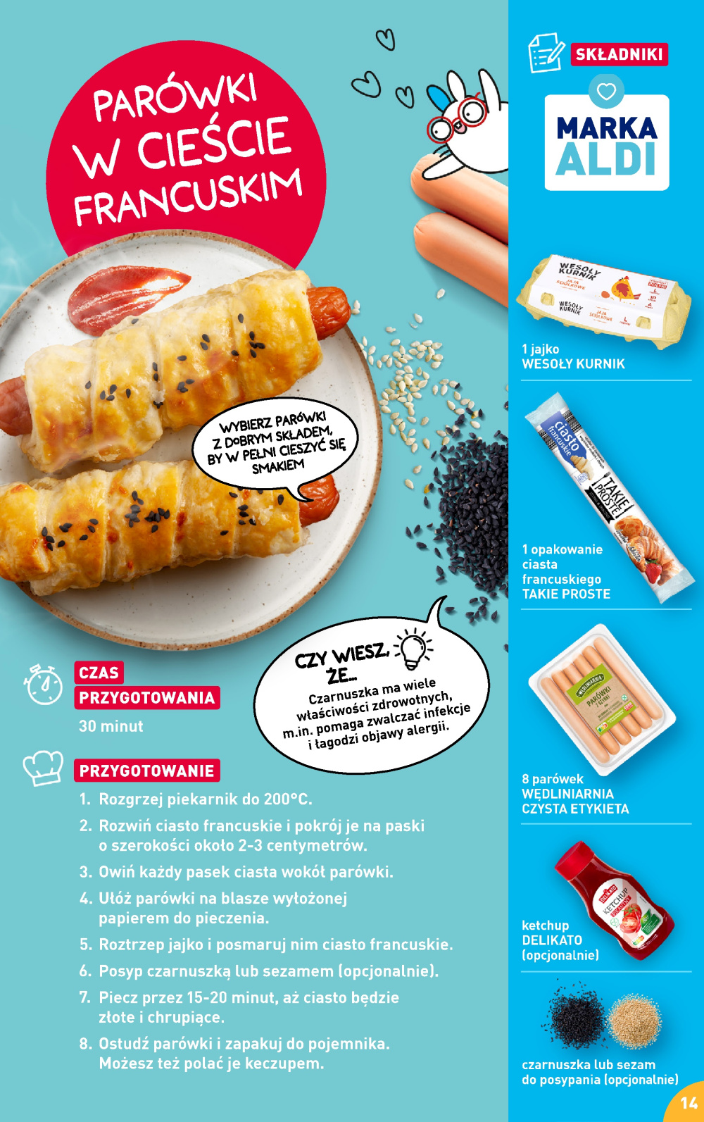Leták Aldi offerta - Przepisy na pyszne śniadanie, Polsko - strana 14