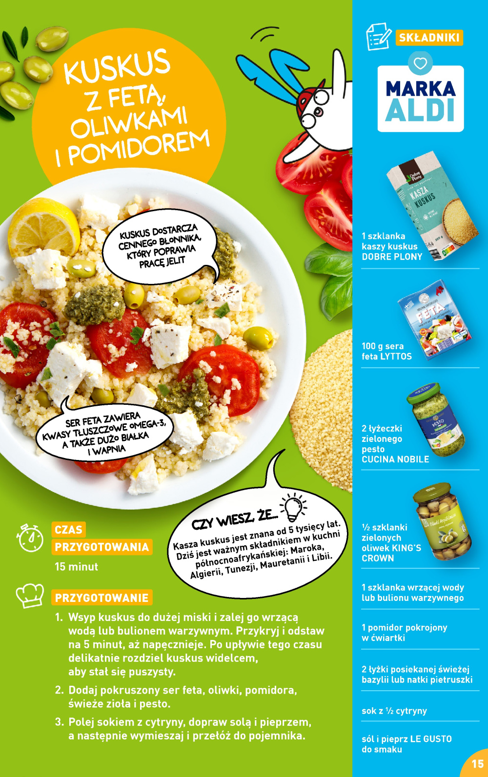 Leták Aldi offerta - Przepisy na pyszne śniadanie, Polsko - strana 15