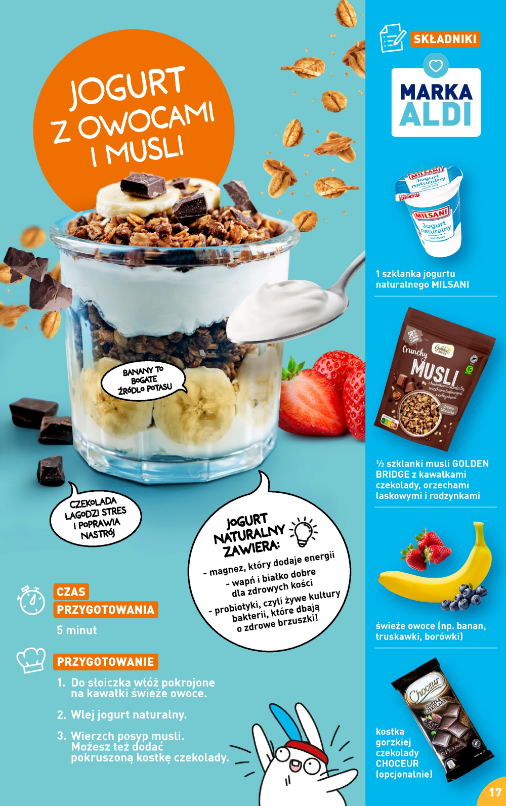 Leták Aldi offerta - Przepisy na pyszne śniadanie, Polsko - strana 17
