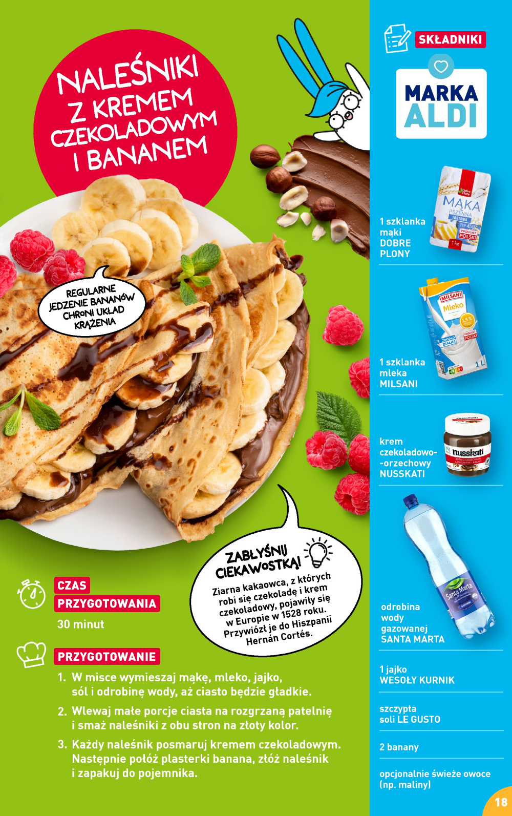 Leták Aldi offerta - Przepisy na pyszne śniadanie, Polsko - strana 18