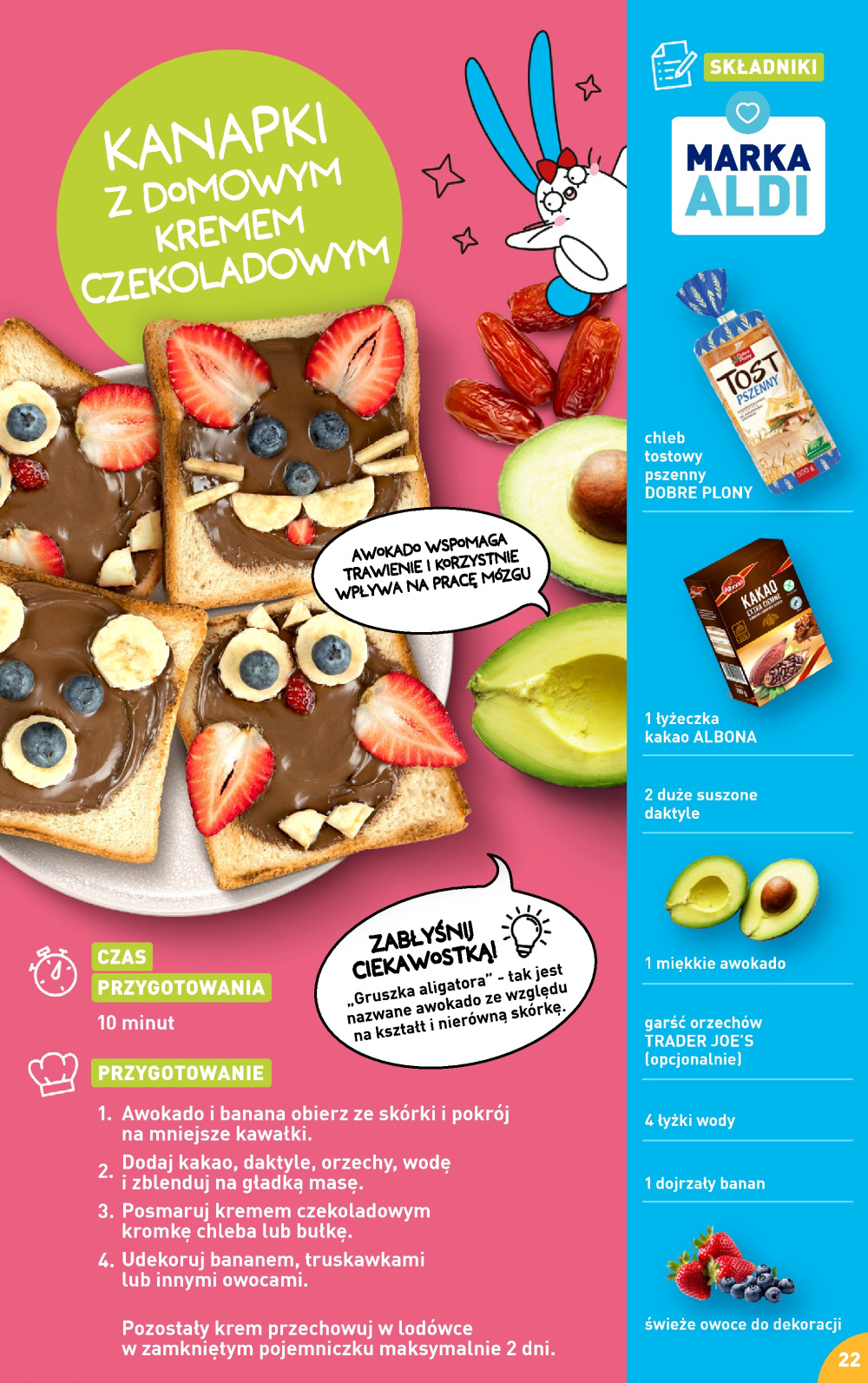 Leták Aldi offerta - Przepisy na pyszne śniadanie, Polsko - strana 22