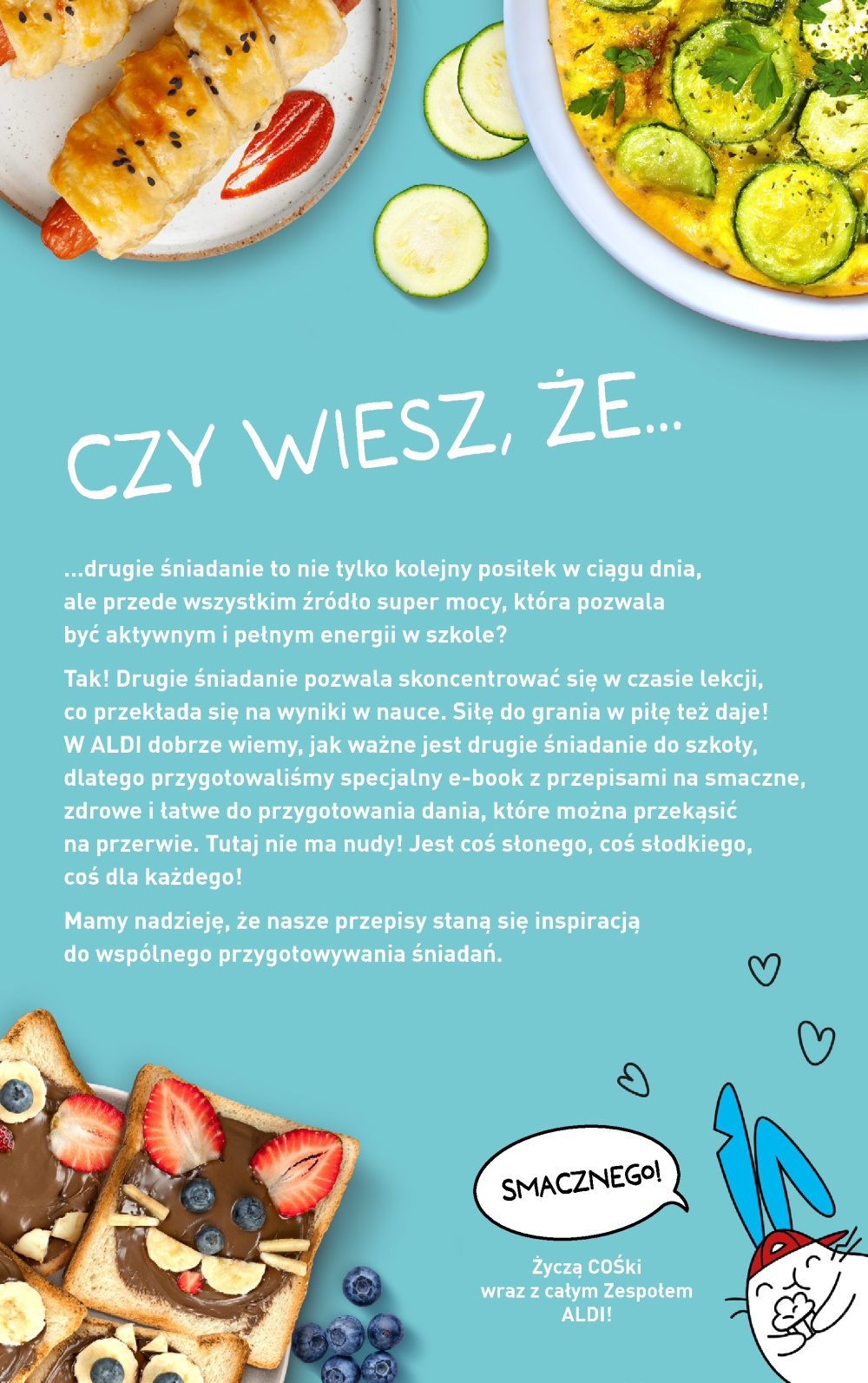 Leták Aldi offerta - Przepisy na pyszne śniadanie, Polsko - strana 3