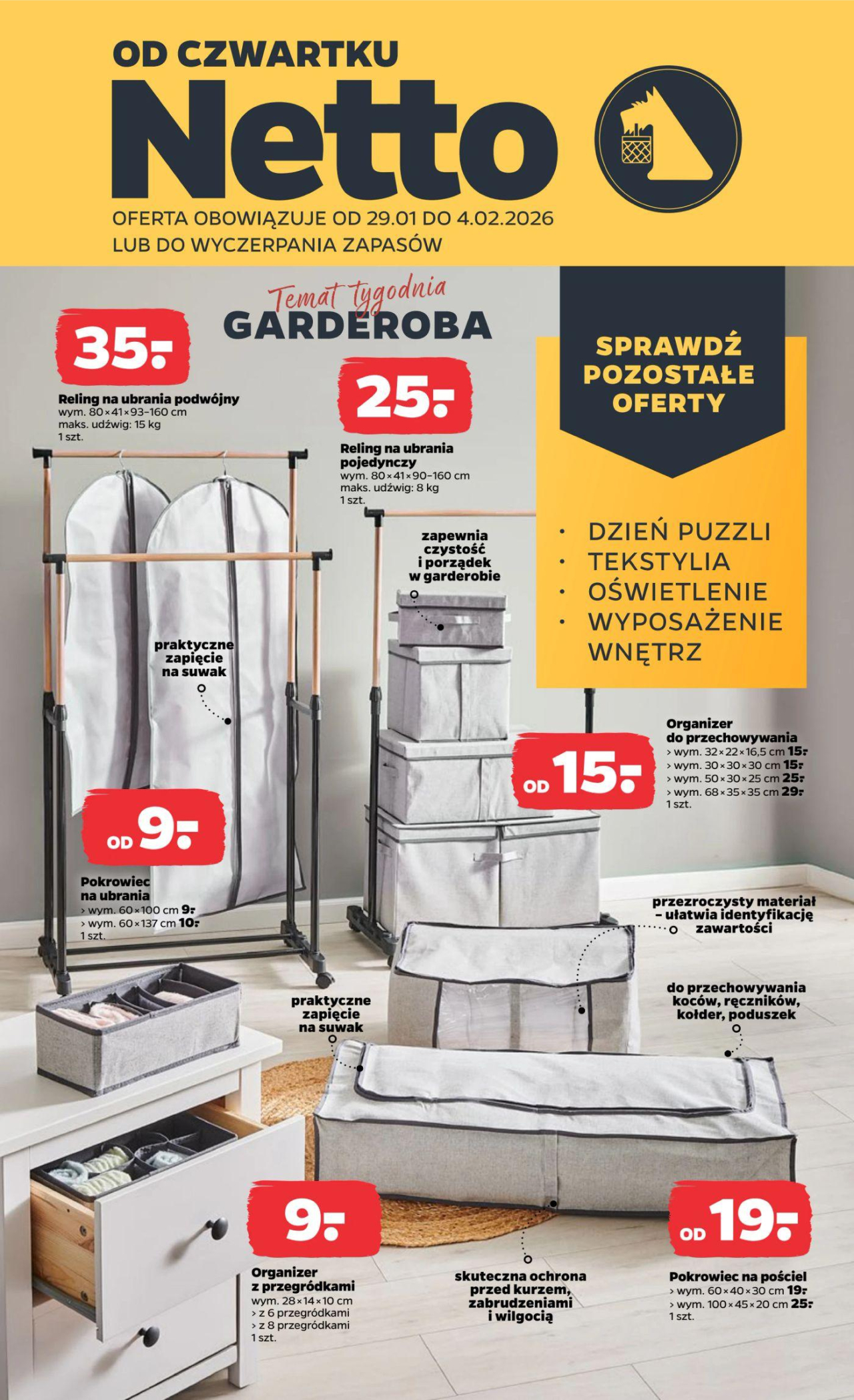 Netto gazetka - Non food od 29. 01. 2026