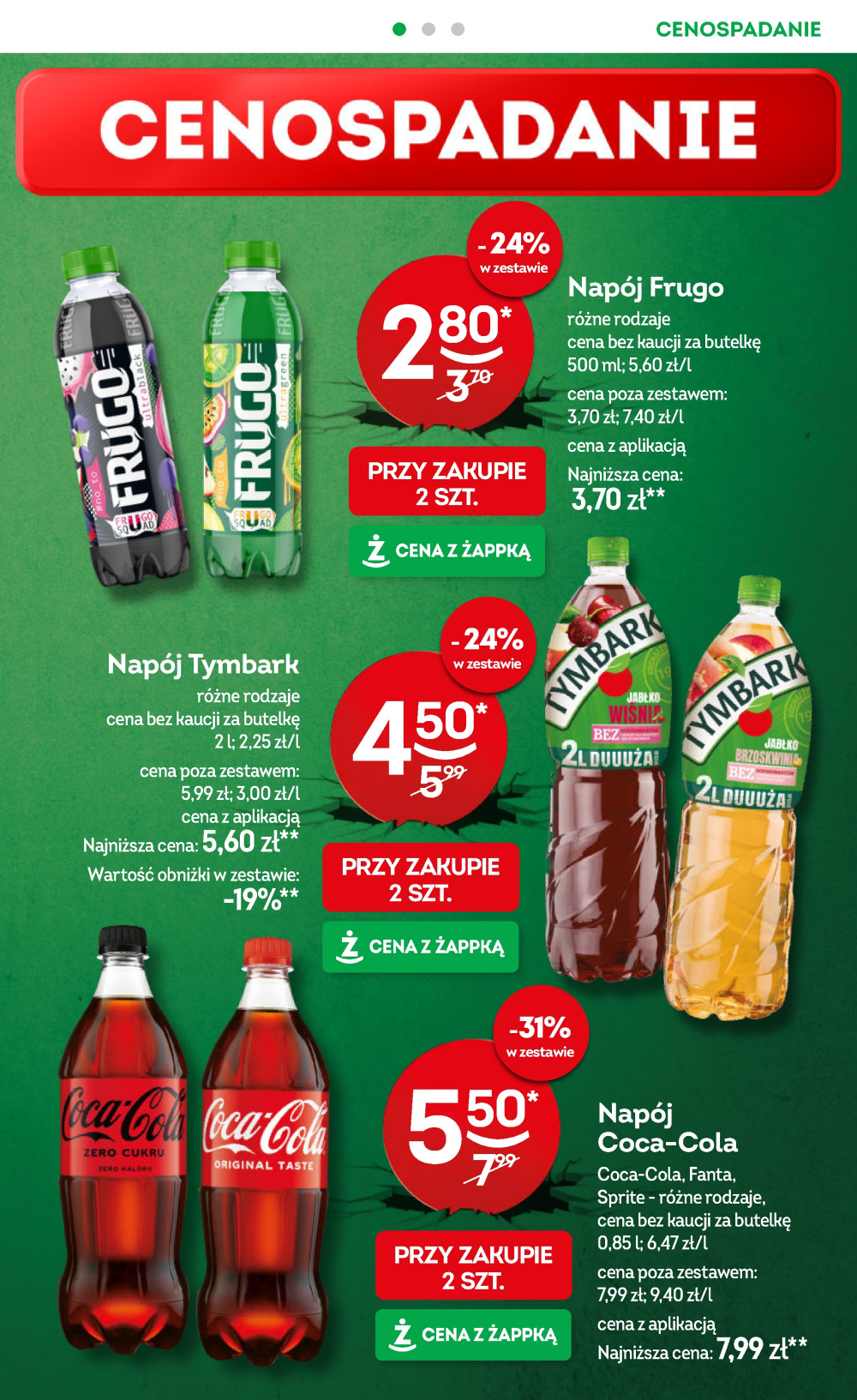 Leták Żabka gazetka, Polsko - strana 15