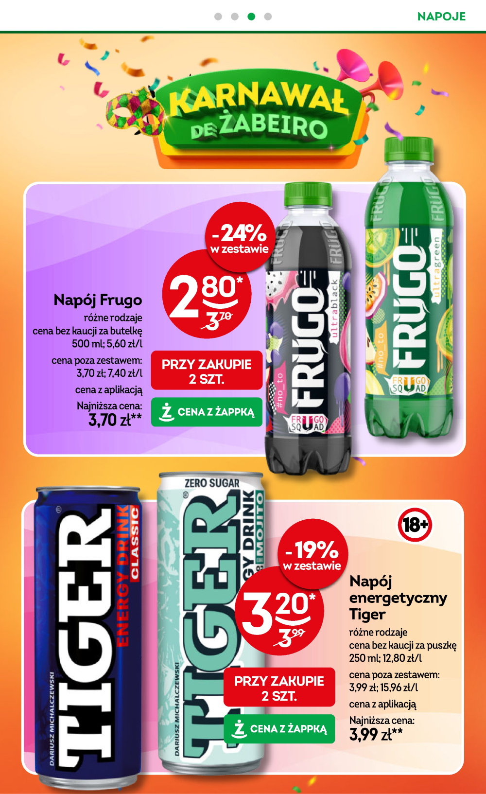 Leták Żabka gazetka, Polsko - strana 28