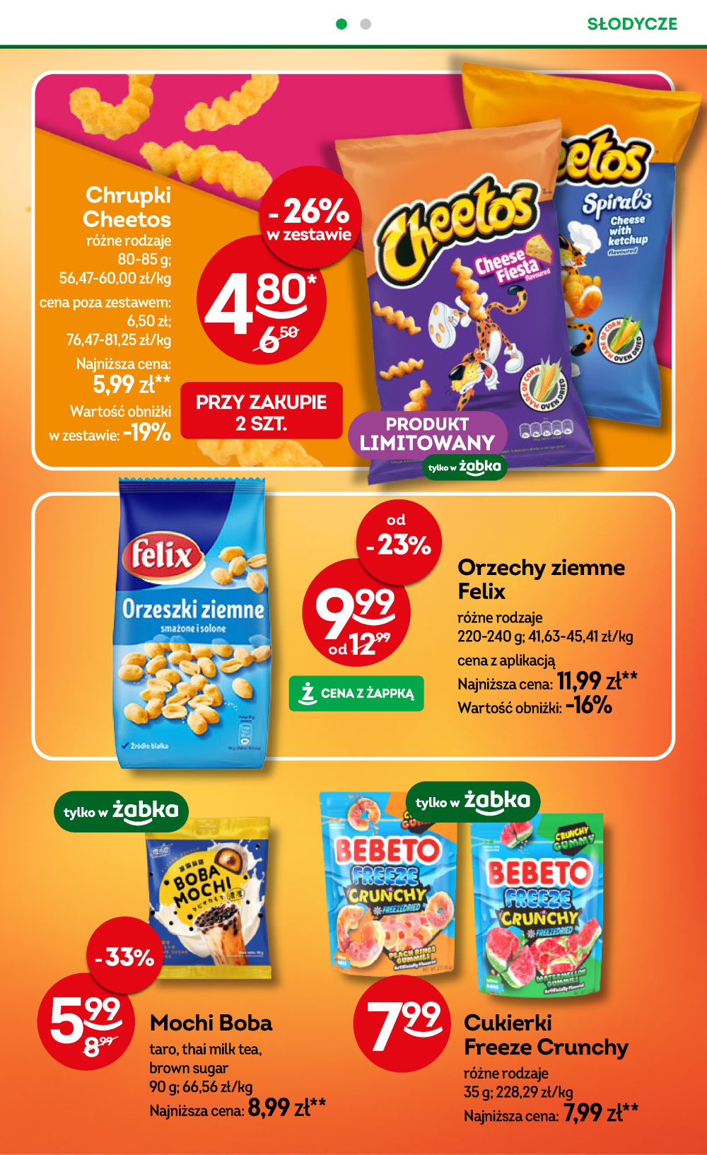 Leták Żabka gazetka, Polsko - strana 32