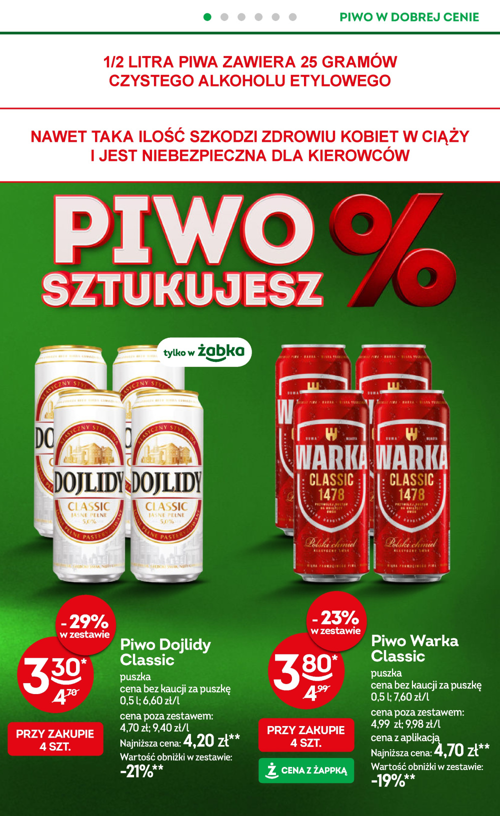 Leták Żabka gazetka, Polsko - strana 38