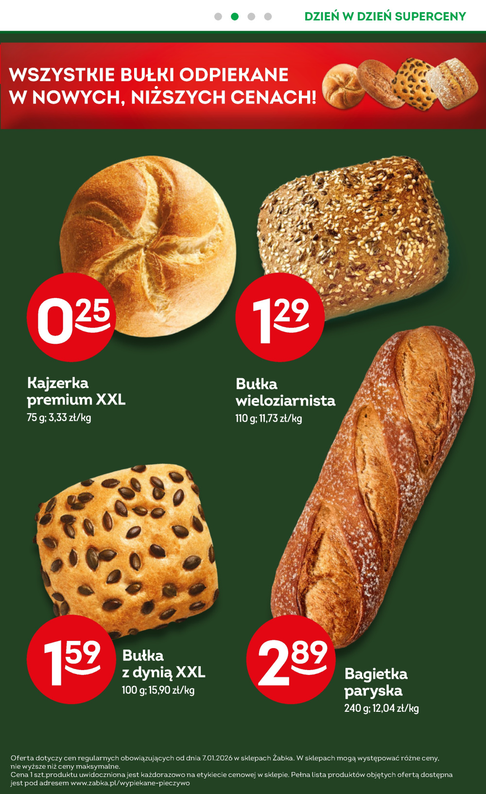 Leták Żabka gazetka, Polsko - strana 3