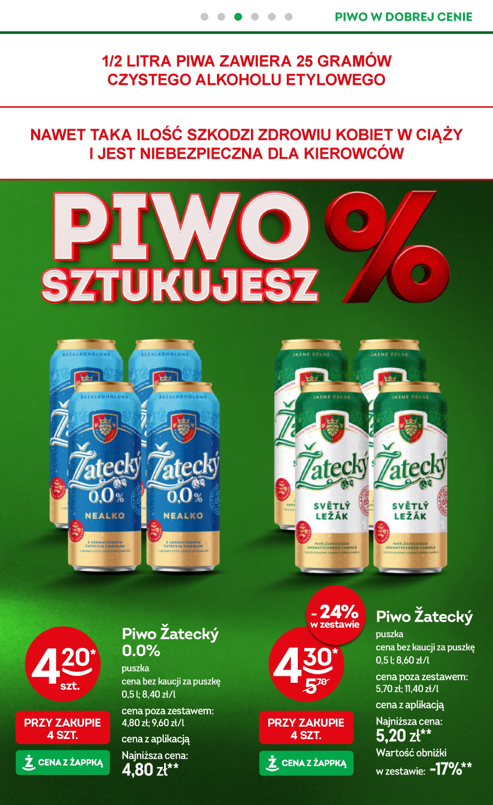 Leták Żabka gazetka, Polsko - strana 40