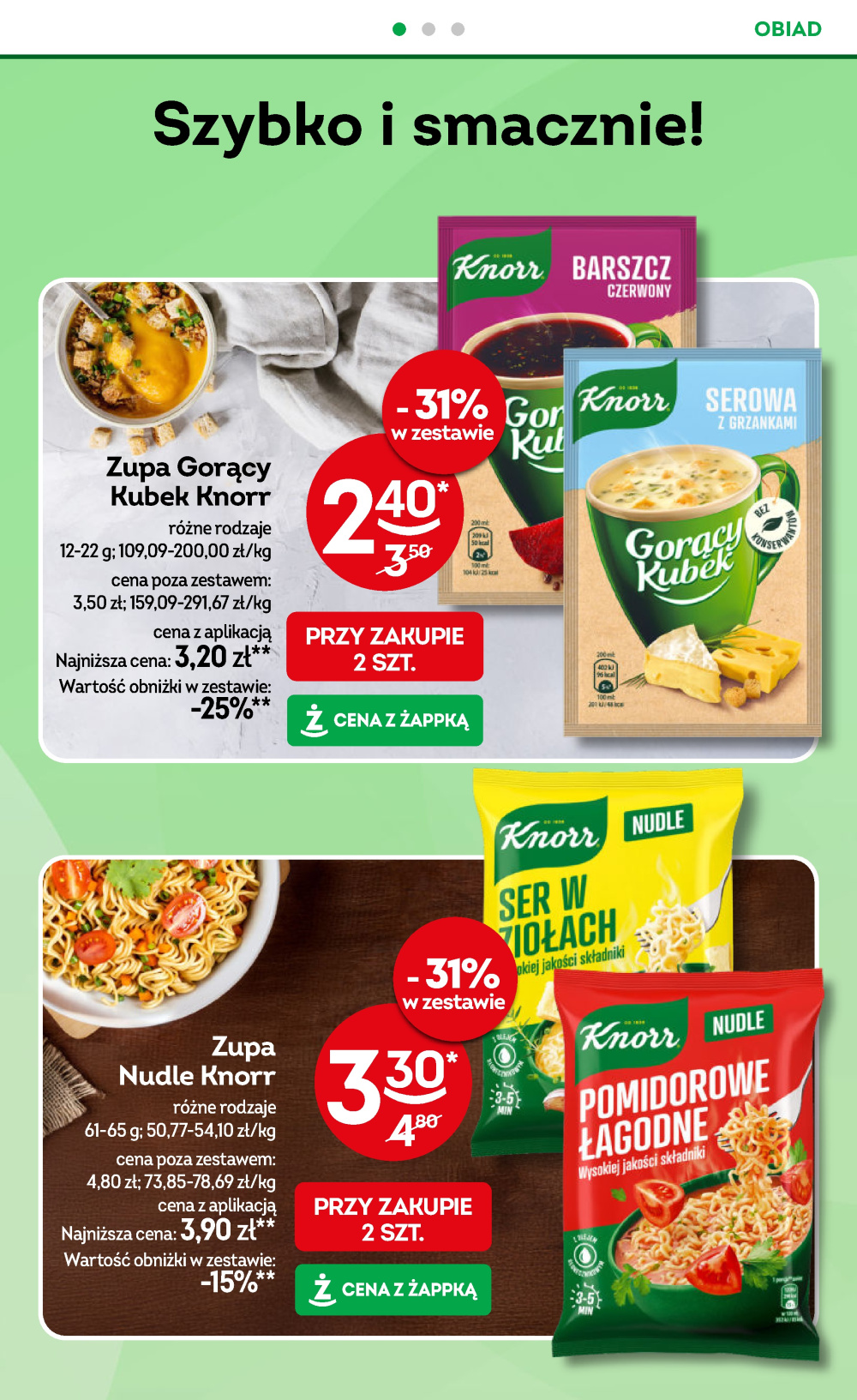 Leták Żabka gazetka, Polsko - strana 47