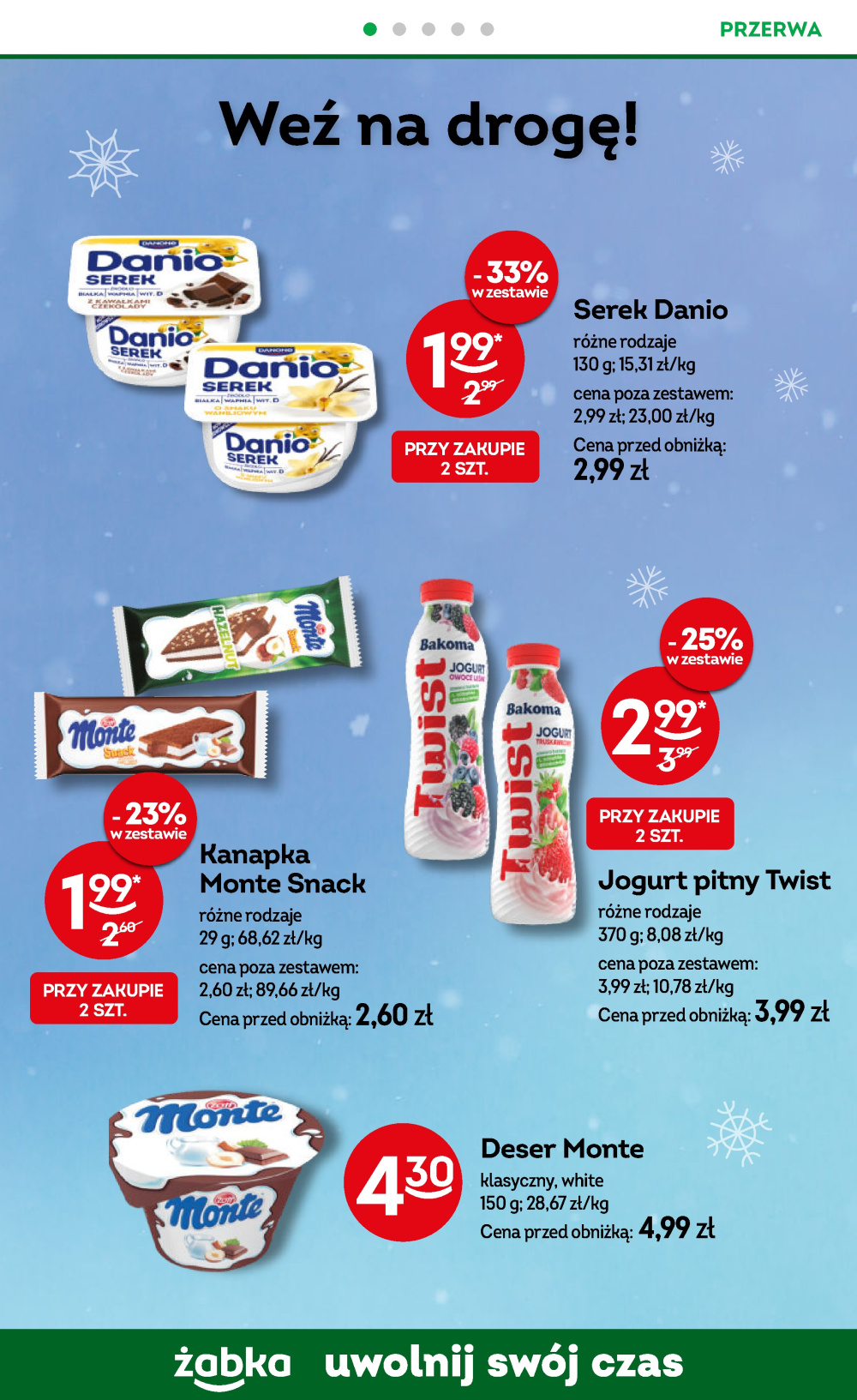 Leták Żabka gazetka, Polsko - strana 50