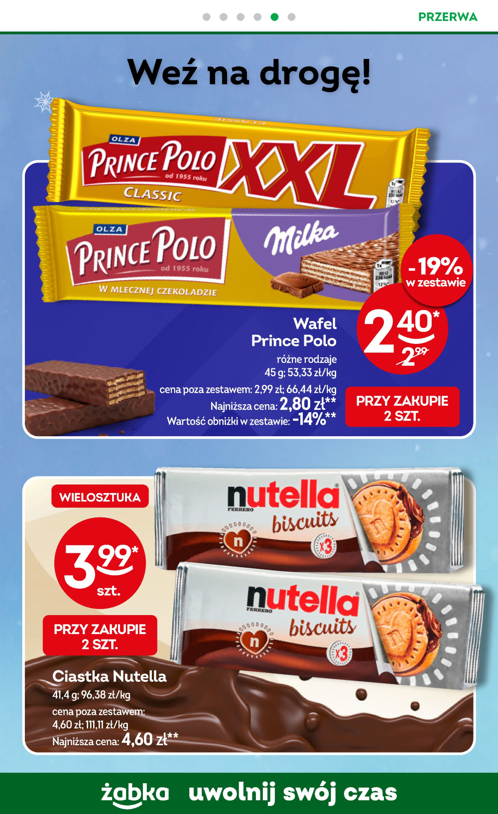 Leták Żabka gazetka, Polsko - strana 54