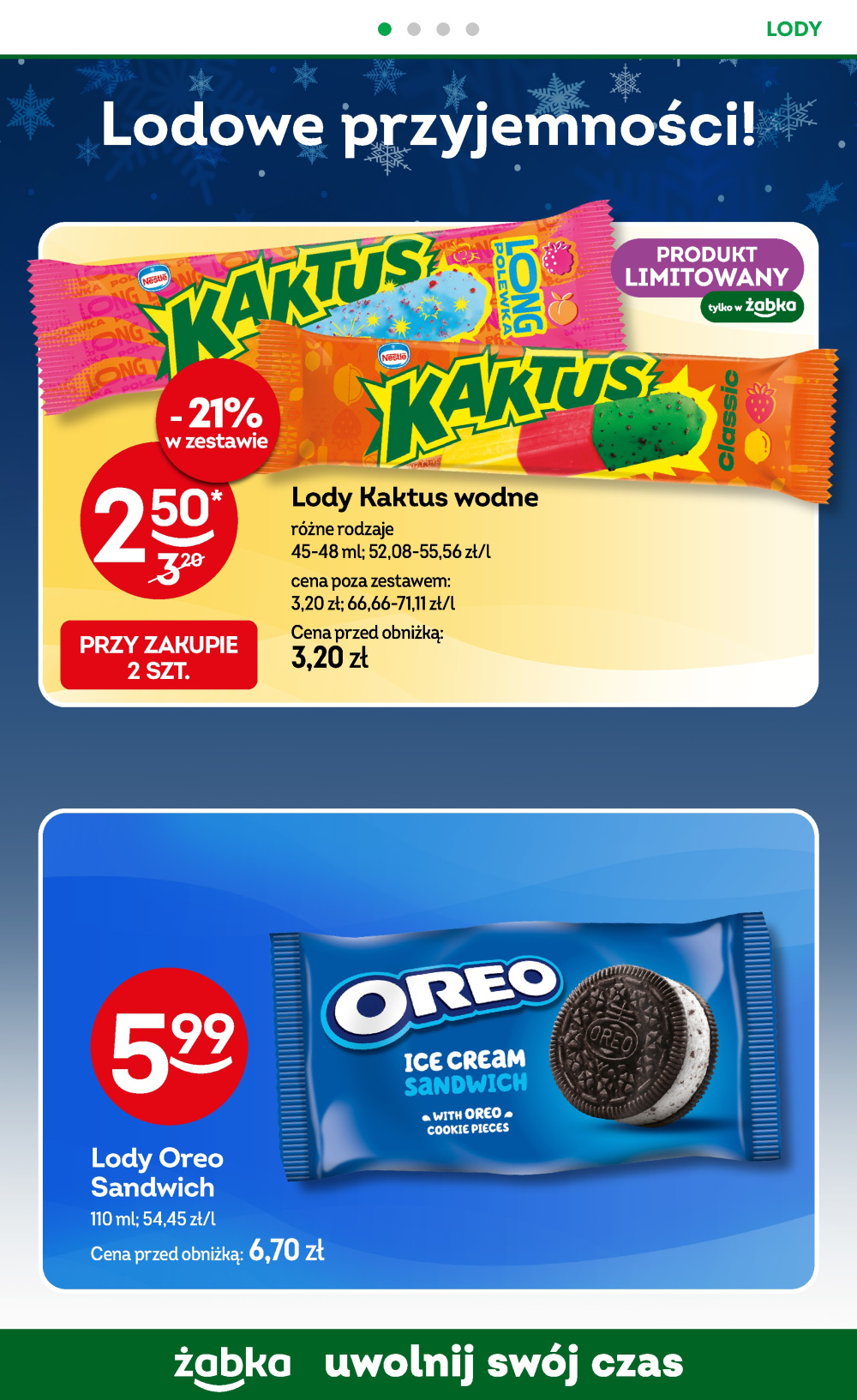 Leták Żabka gazetka, Polsko - strana 60