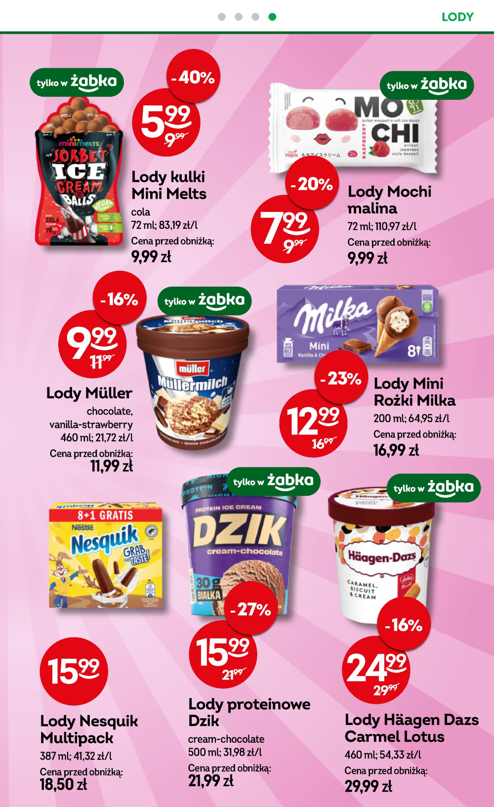 Leták Żabka gazetka, Polsko - strana 63