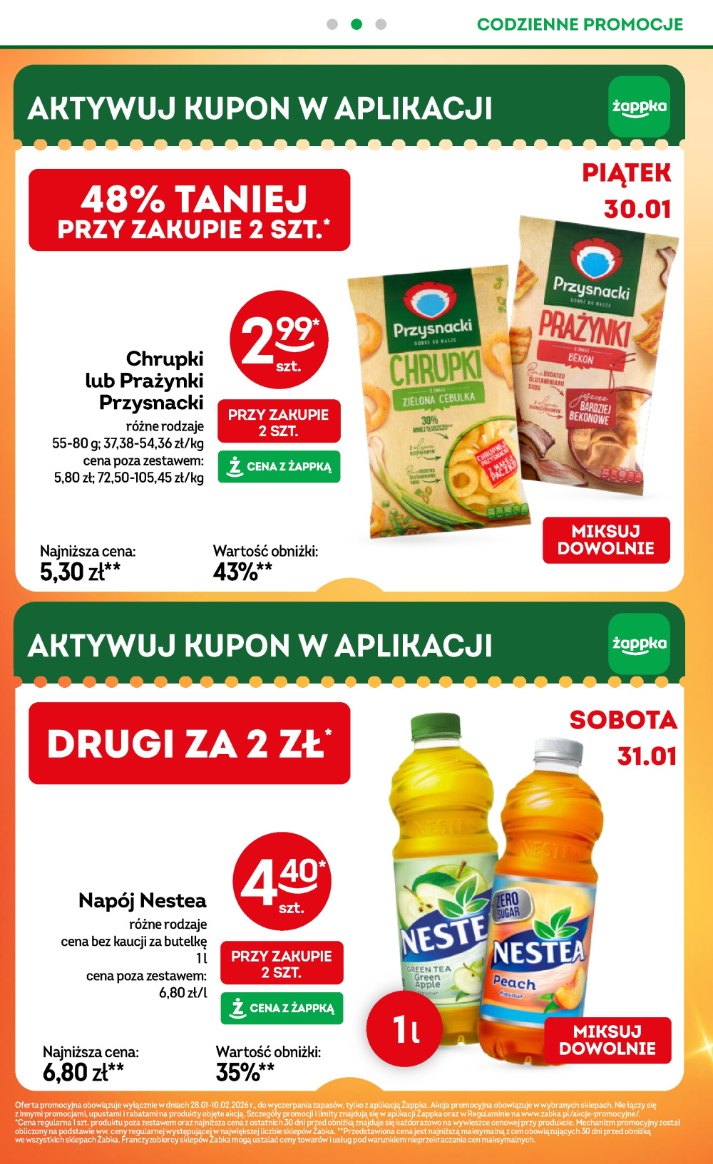 Leták Żabka gazetka, Polsko - strana 7