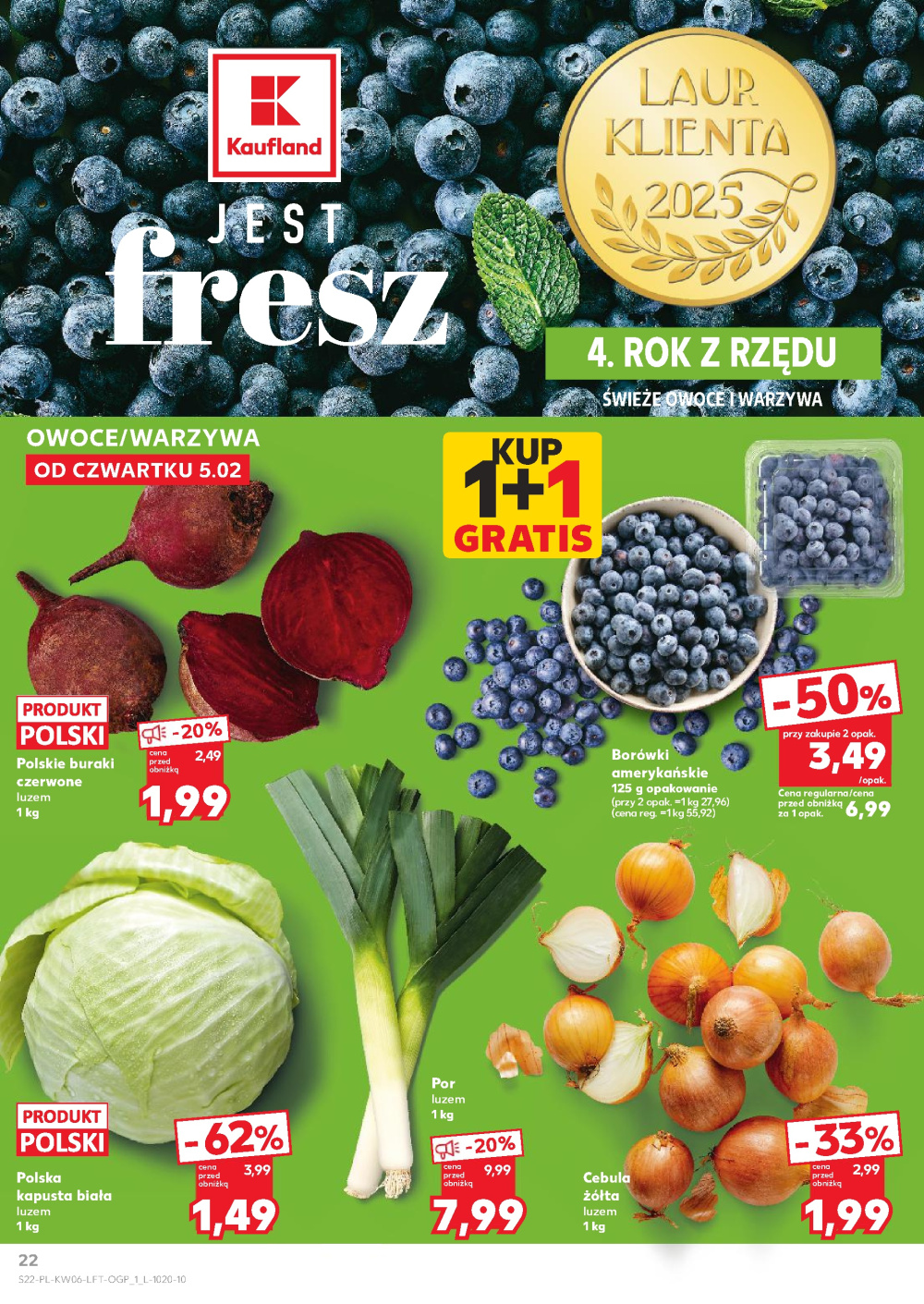 Leták Kaufland gazetka Cieszyn, Polsko - strana 22