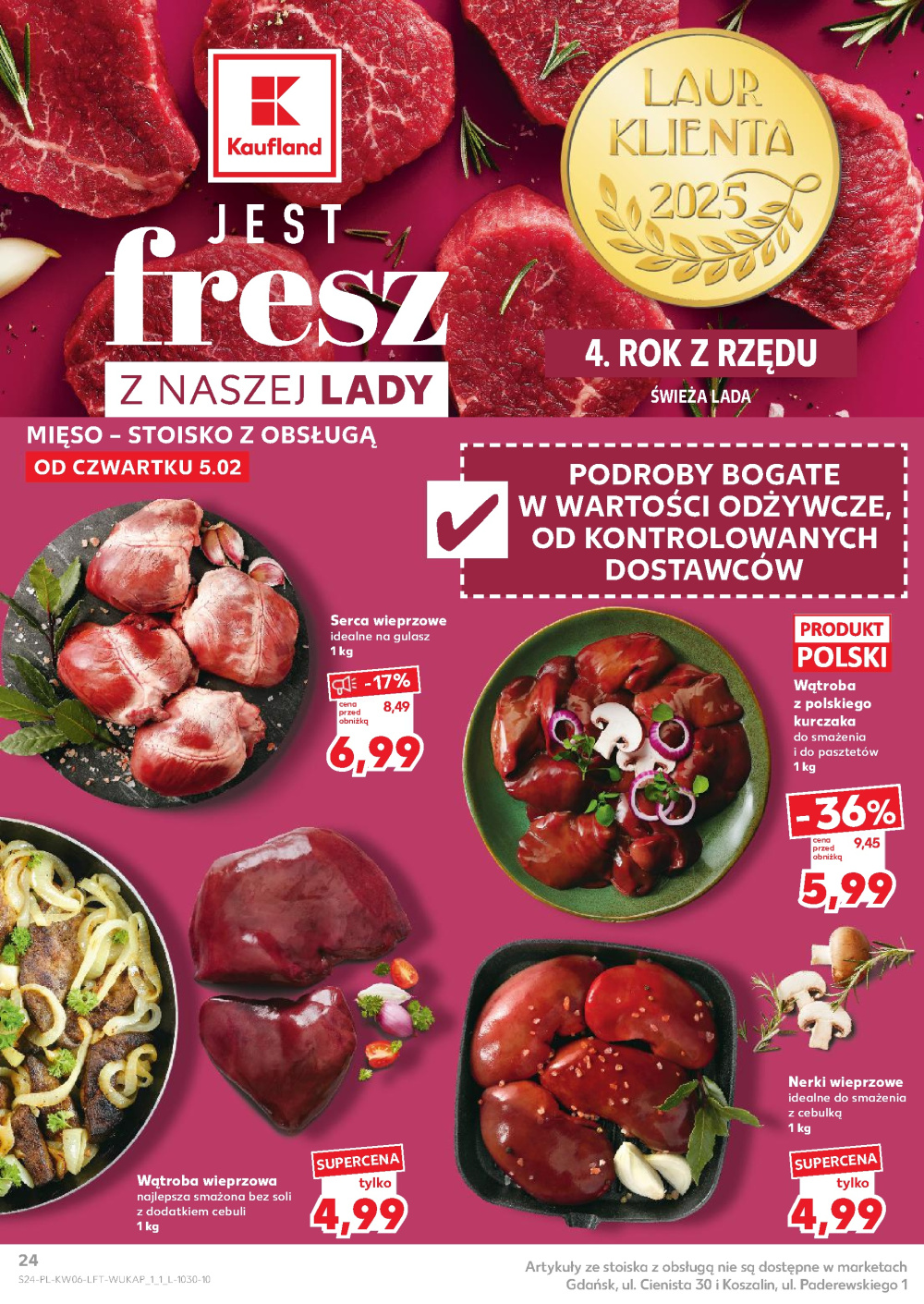 Leták Kaufland gazetka Cieszyn, Polsko - strana 24