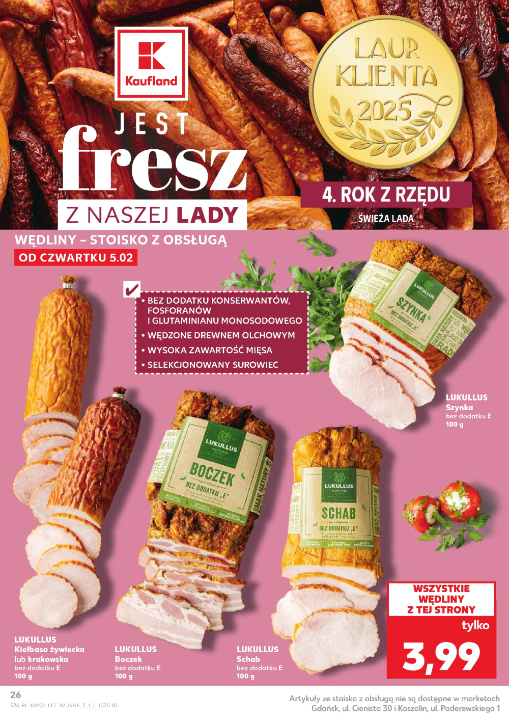 Leták Kaufland gazetka Cieszyn, Polsko - strana 26