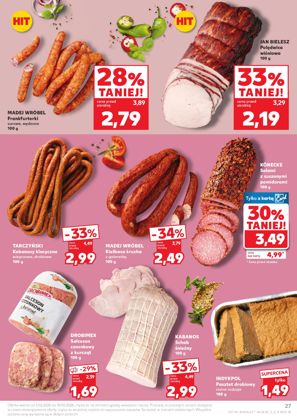 Leták Kaufland gazetka Cieszyn, Polsko - strana 27
