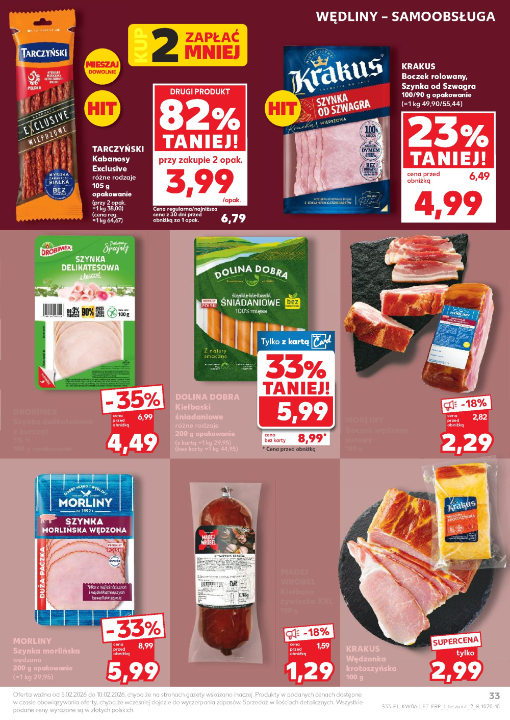 Leták Kaufland gazetka Cieszyn, Polsko - strana 33