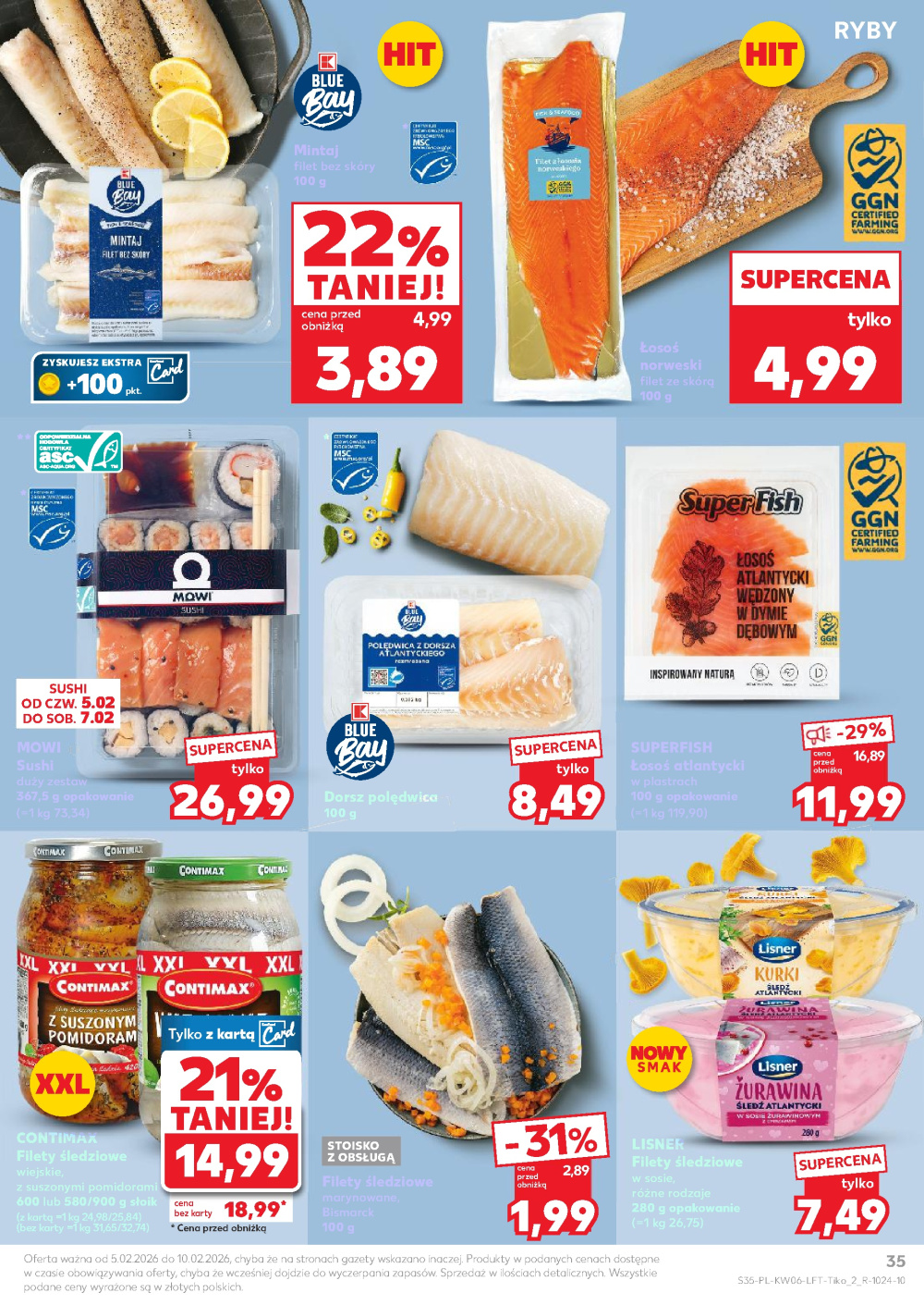 Leták Kaufland gazetka Cieszyn, Polsko - strana 35