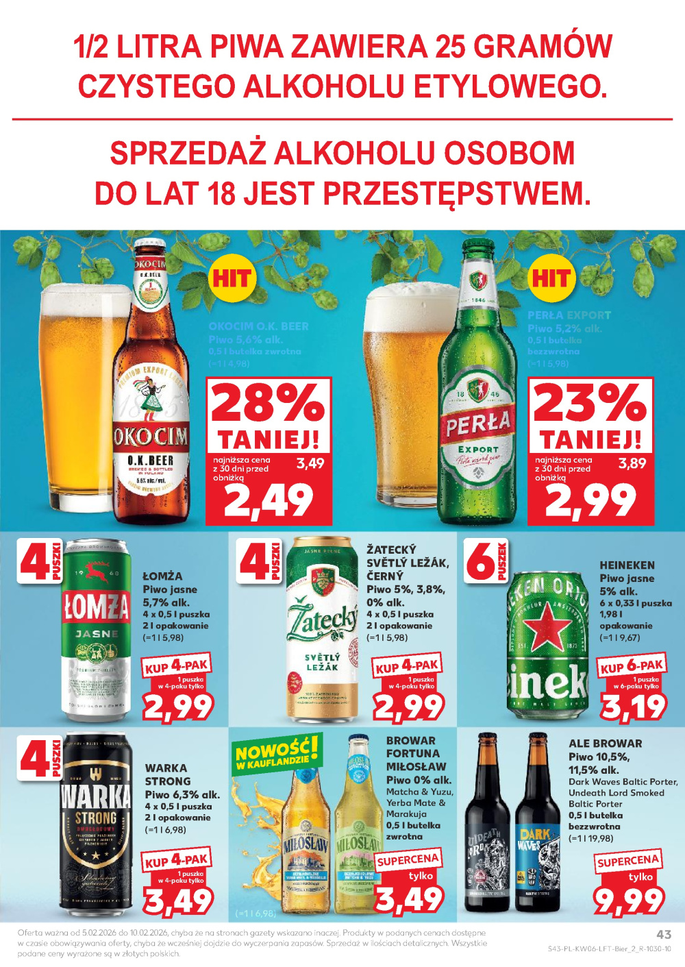 Leták Kaufland gazetka Cieszyn, Polsko - strana 43