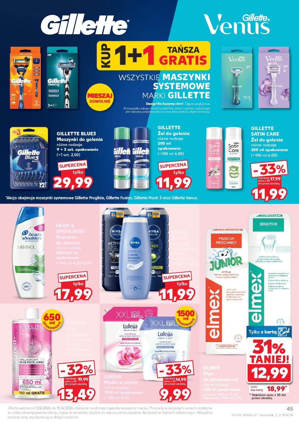 Leták Kaufland gazetka Cieszyn, Polsko - strana 45