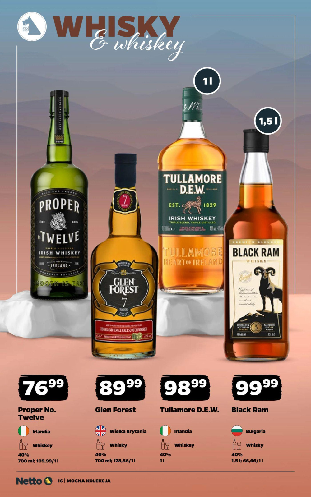 Leták Netto gazetka - Mocna kolekcja, Polsko - strana 16