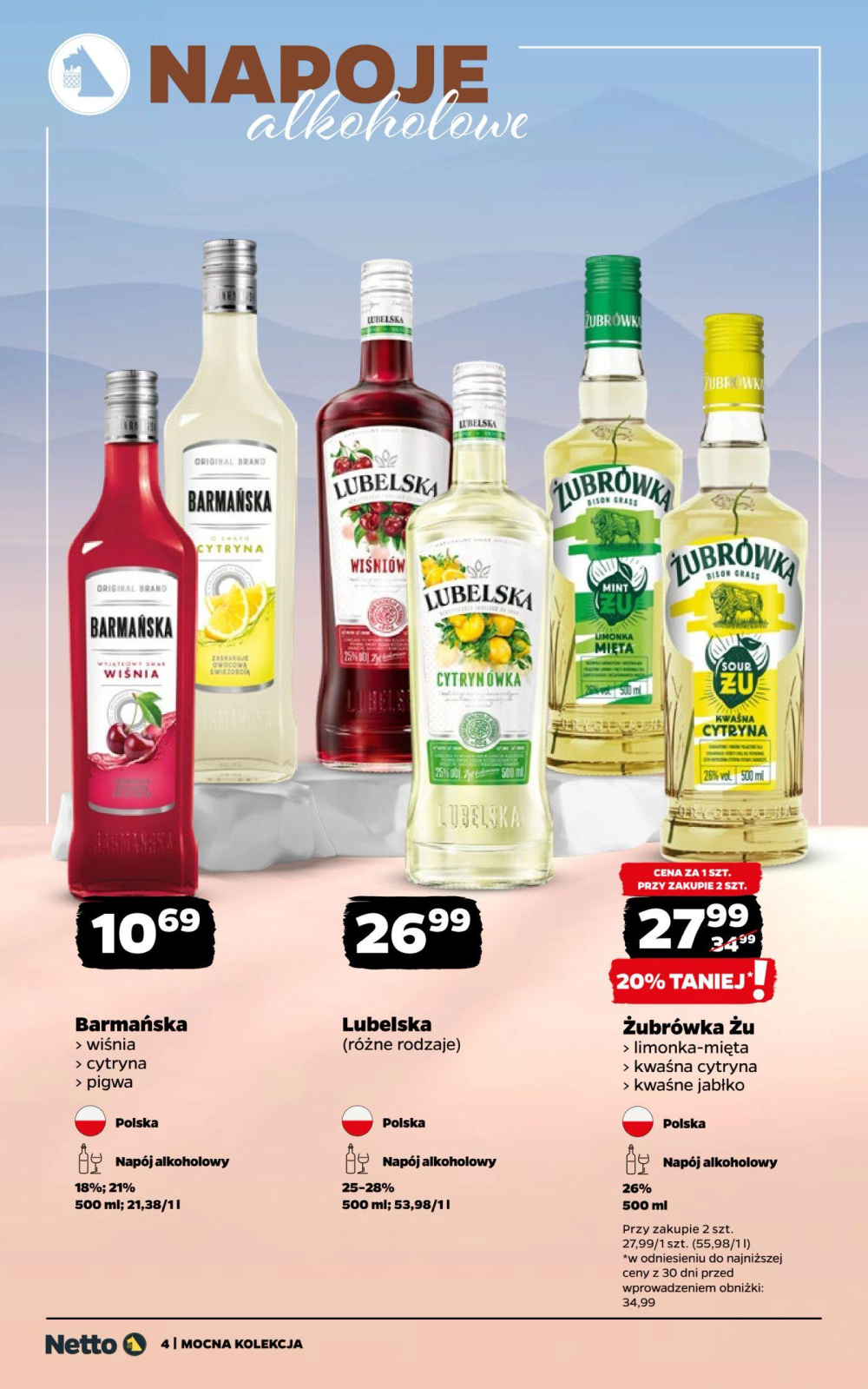 Leták Netto gazetka - Mocna kolekcja, Polsko - strana 4