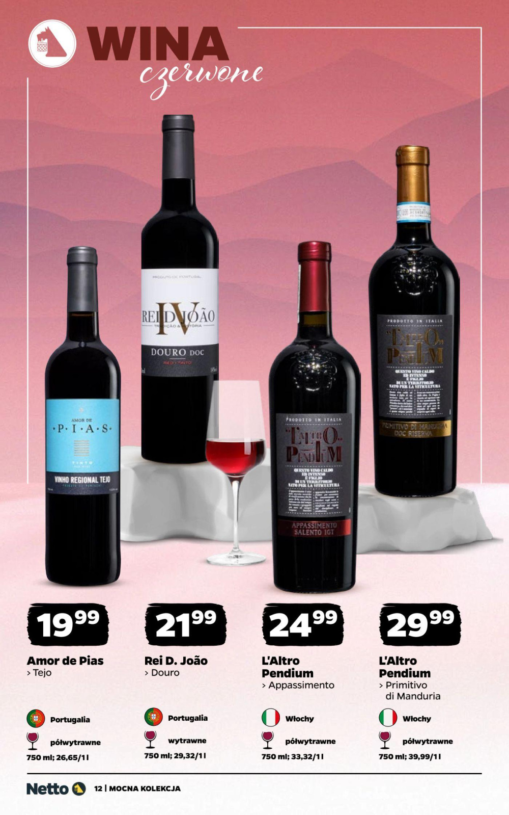 Leták Netto gazetka - Wina, Polsko - strana 12