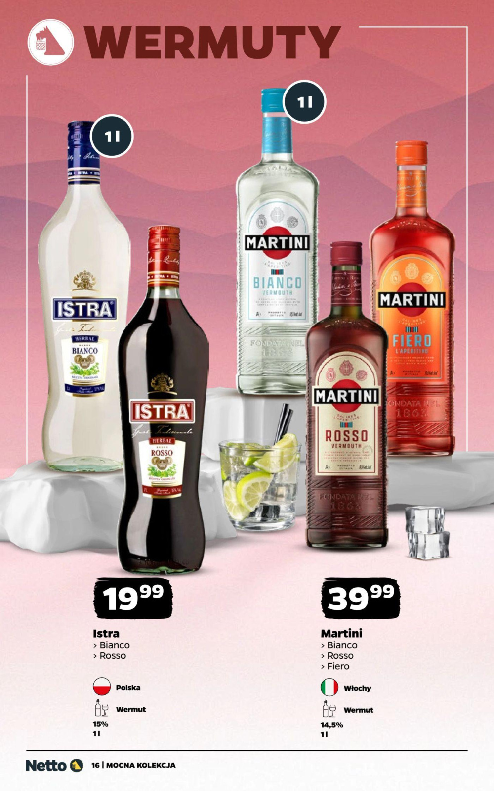 Leták Netto gazetka - Wina, Polsko - strana 16