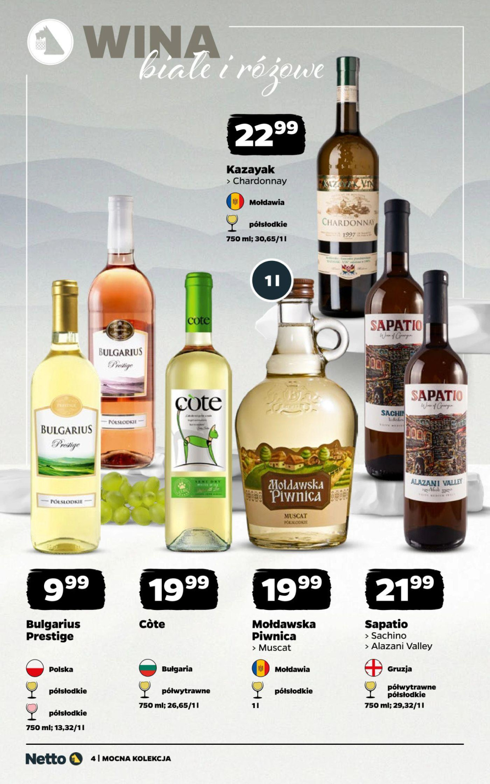Leták Netto gazetka - Wina, Polsko - strana 4