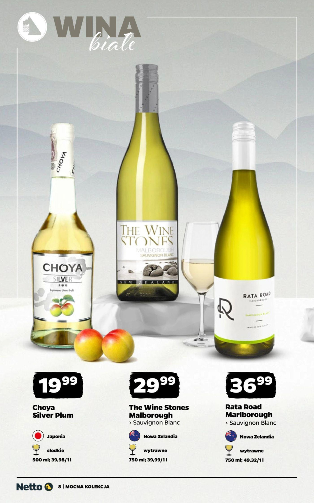 Leták Netto gazetka - Wina, Polsko - strana 8